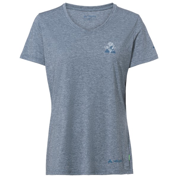 Vaude - Women's Skomer Print T-Shirt III - Funktionsshirt Gr 40 grau von Vaude