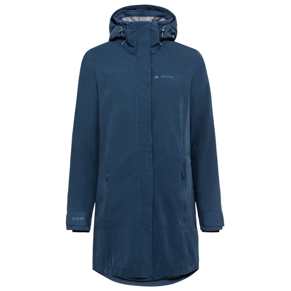 Vaude - Women's Skomer Wool Parka II - Parka Gr 34;38;42;44;46 blau;schwarz/grau von Vaude