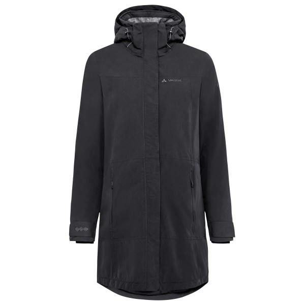 Vaude - Women's Skomer Wool Parka II - Parka Gr 36 schwarz/grau von Vaude