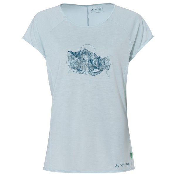 Vaude - Women's Tekoa T-Shirt II - Funktionsshirt Gr 34 grau von Vaude