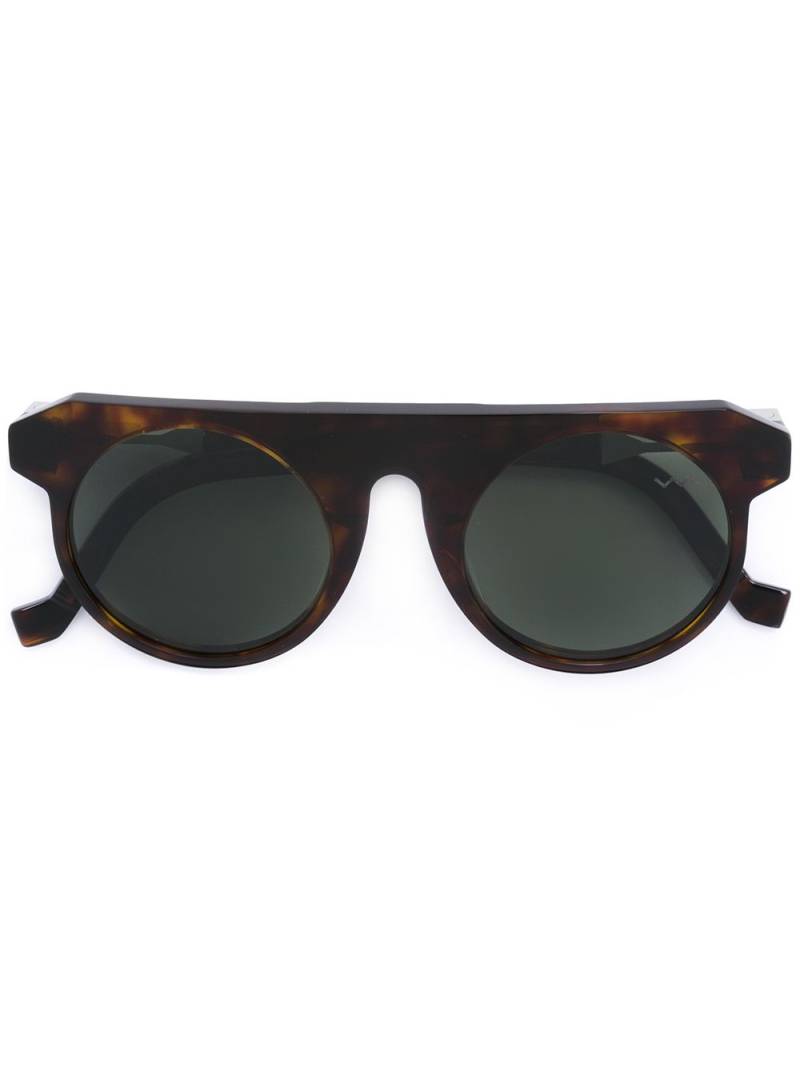 Vava round shaped sunglasses - Black von Vava