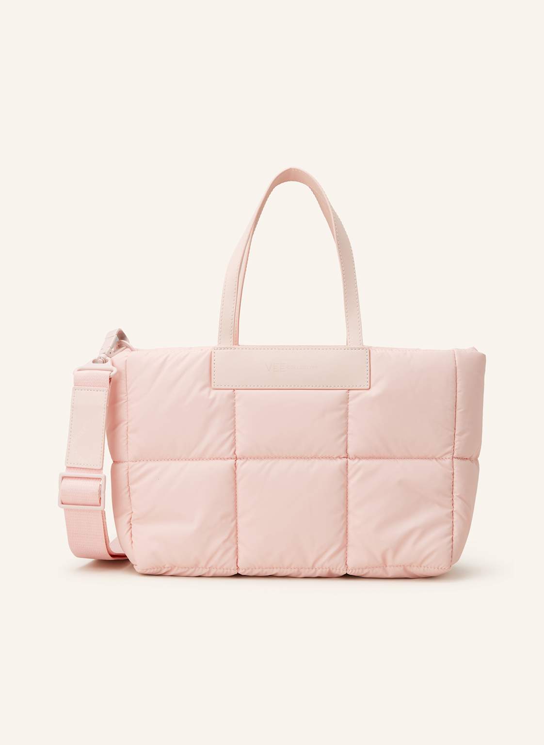 Vee Collective Handtasche Porter Marché Small Mit Pouch rosa von Vee Collective