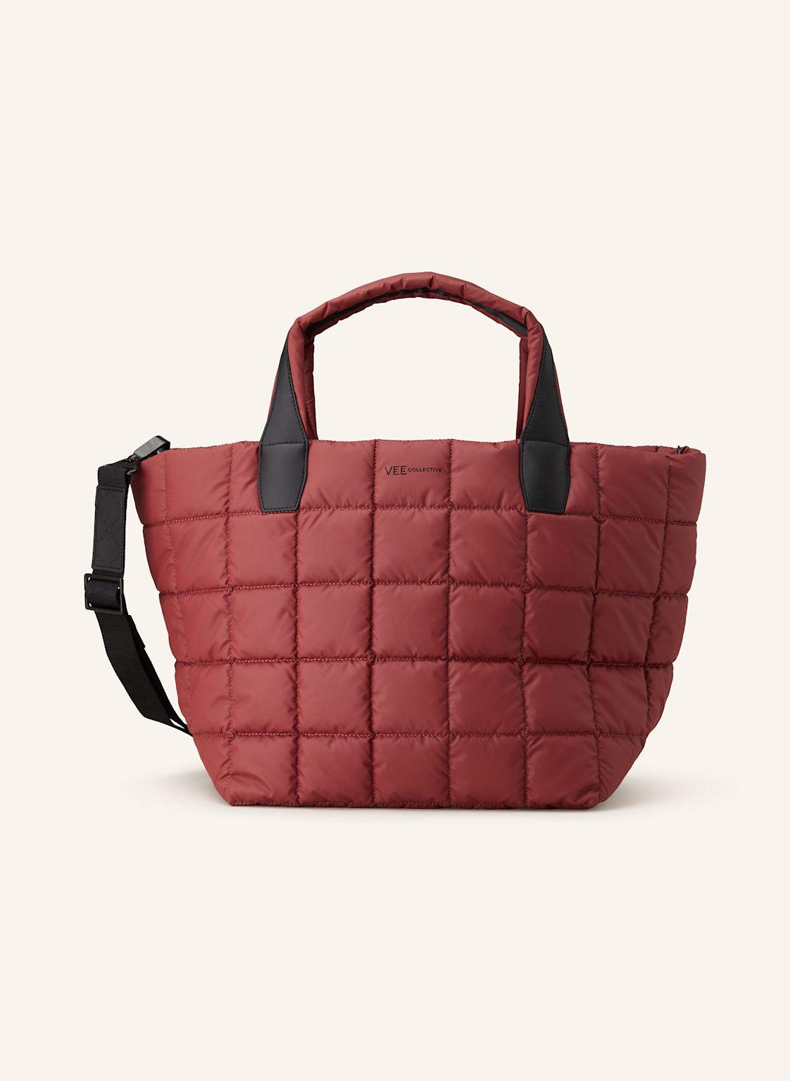 Vee Collective Shopper Porter Tote Medium rot von Vee Collective