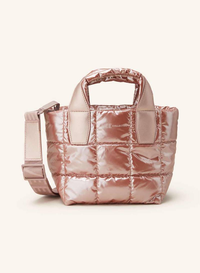 Vee Collective Umhängetasche Porter Mini Tote Mit Pouch rosegold von Vee Collective