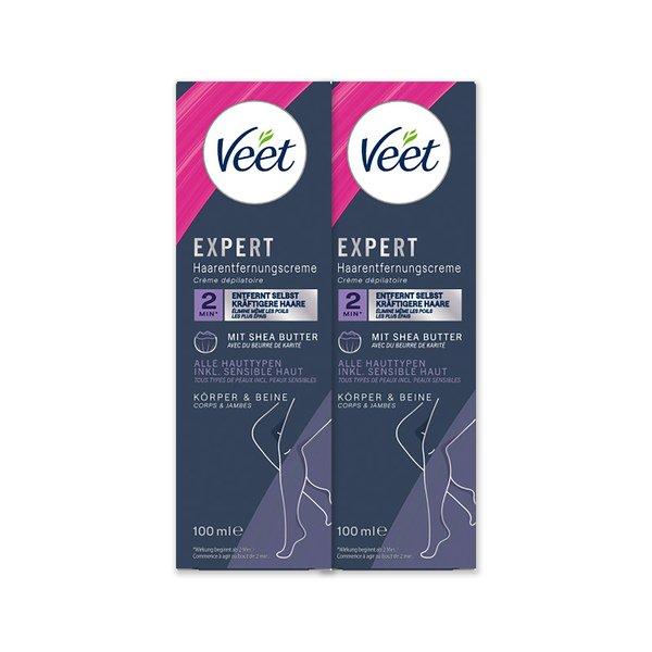 Expert Haarentfernungscreme Körper & Beine Duo Damen  Set von Veet