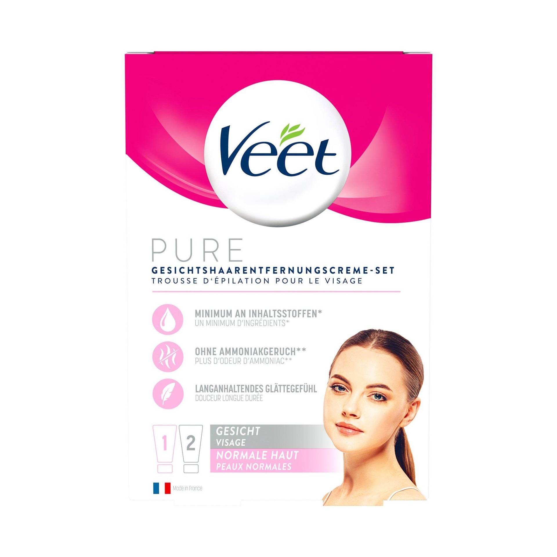 Gesichtshaarentfernungscrème Damen  2X50ML von Veet