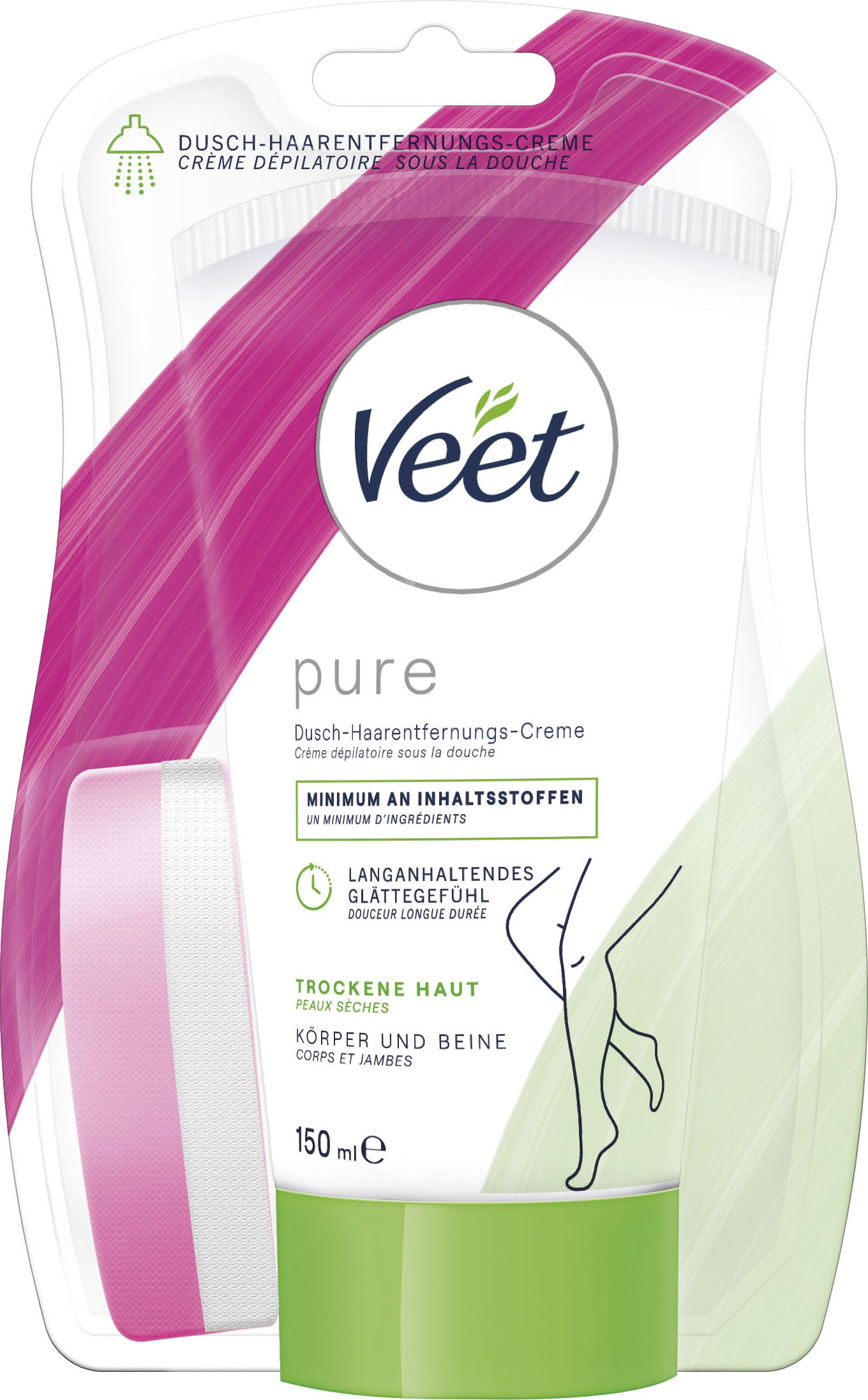 Veet Enthaarungscreme »für die Dusche«, für trockene Haut von Veet