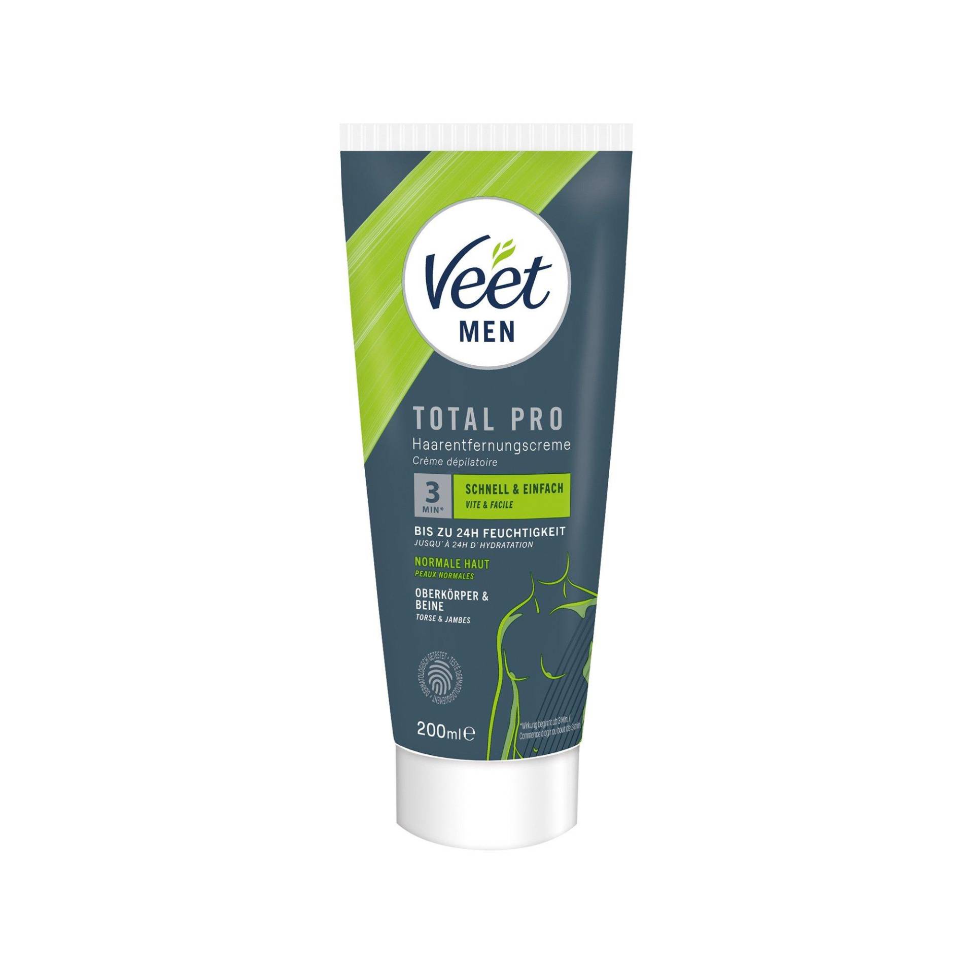 Veet - Total Pro Gelcreme for Men, 200 ml von Veet