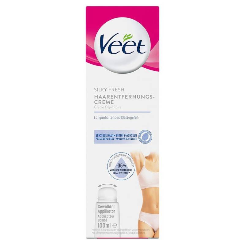 Veet  Veet Enthaarungscreme Bikini & Achseln Sensitive Haut haarwachs 100.0 ml von Veet