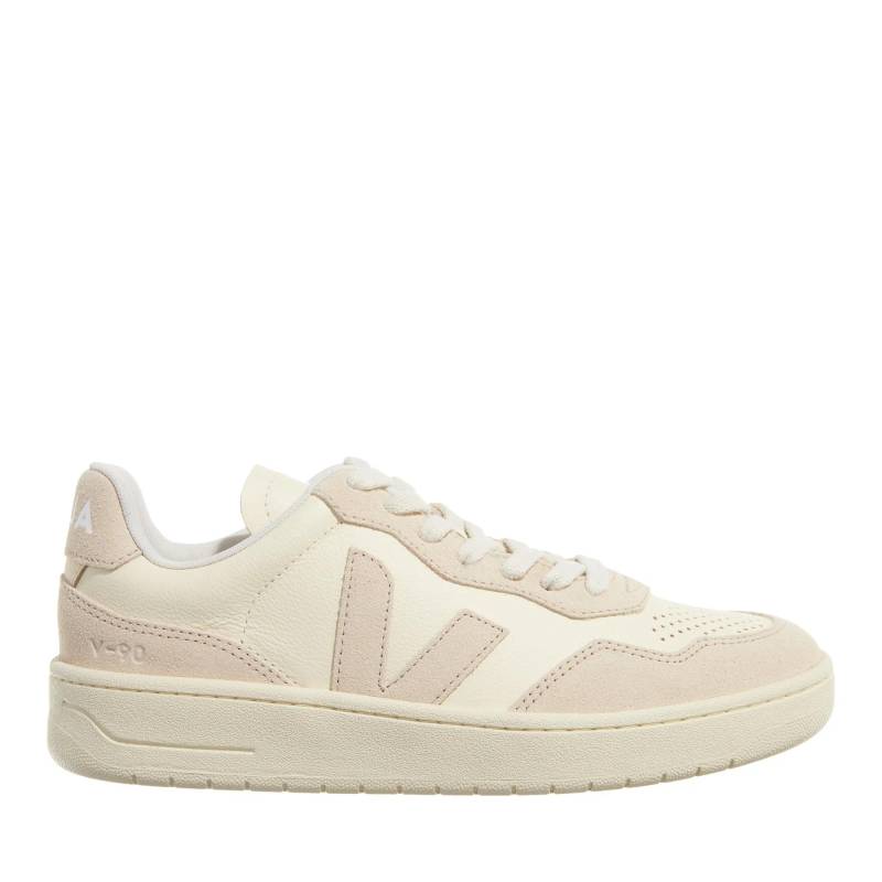 Veja Low-Top Sneaker - V-90 - Gr. 36 (EU) - in Creme - für Damen von Veja