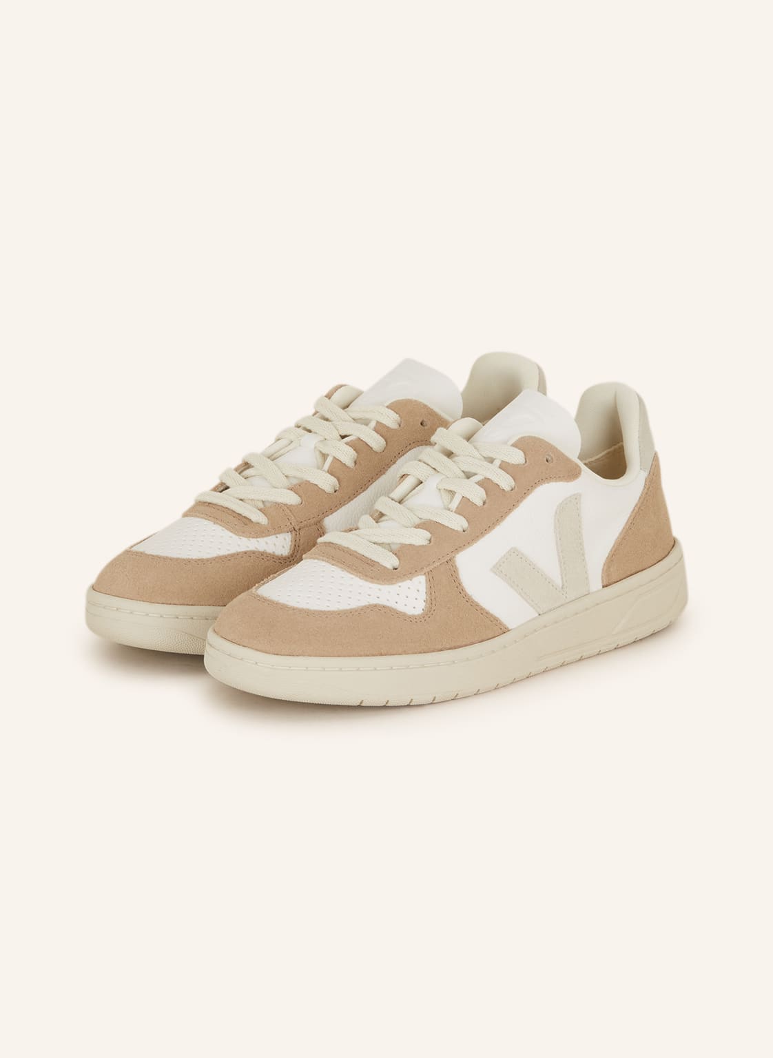 Veja Sneaker V-10 beige von Veja