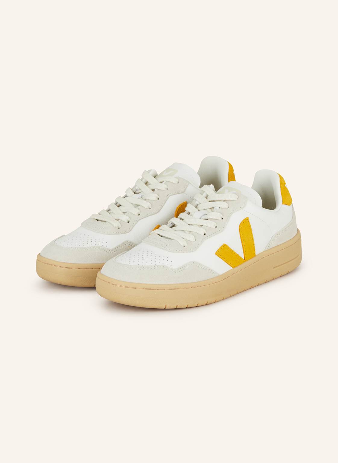 Veja Sneaker V-90 weiss Veja Sneaker V-90 weiss von Veja