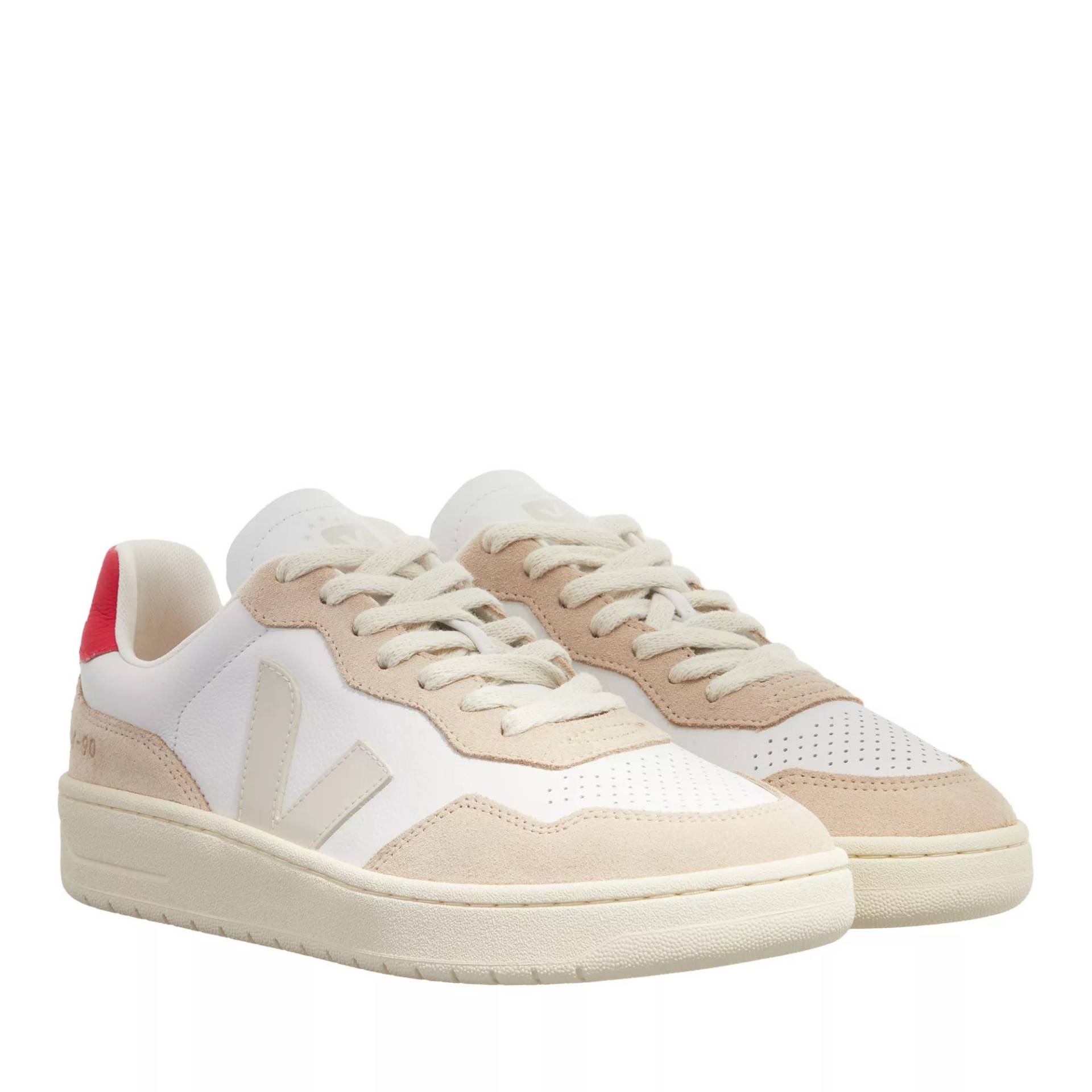 Veja Sneakers - V-90 O.T. Leather - Gr. 40 (EU) - in Beige - für Damen von Veja