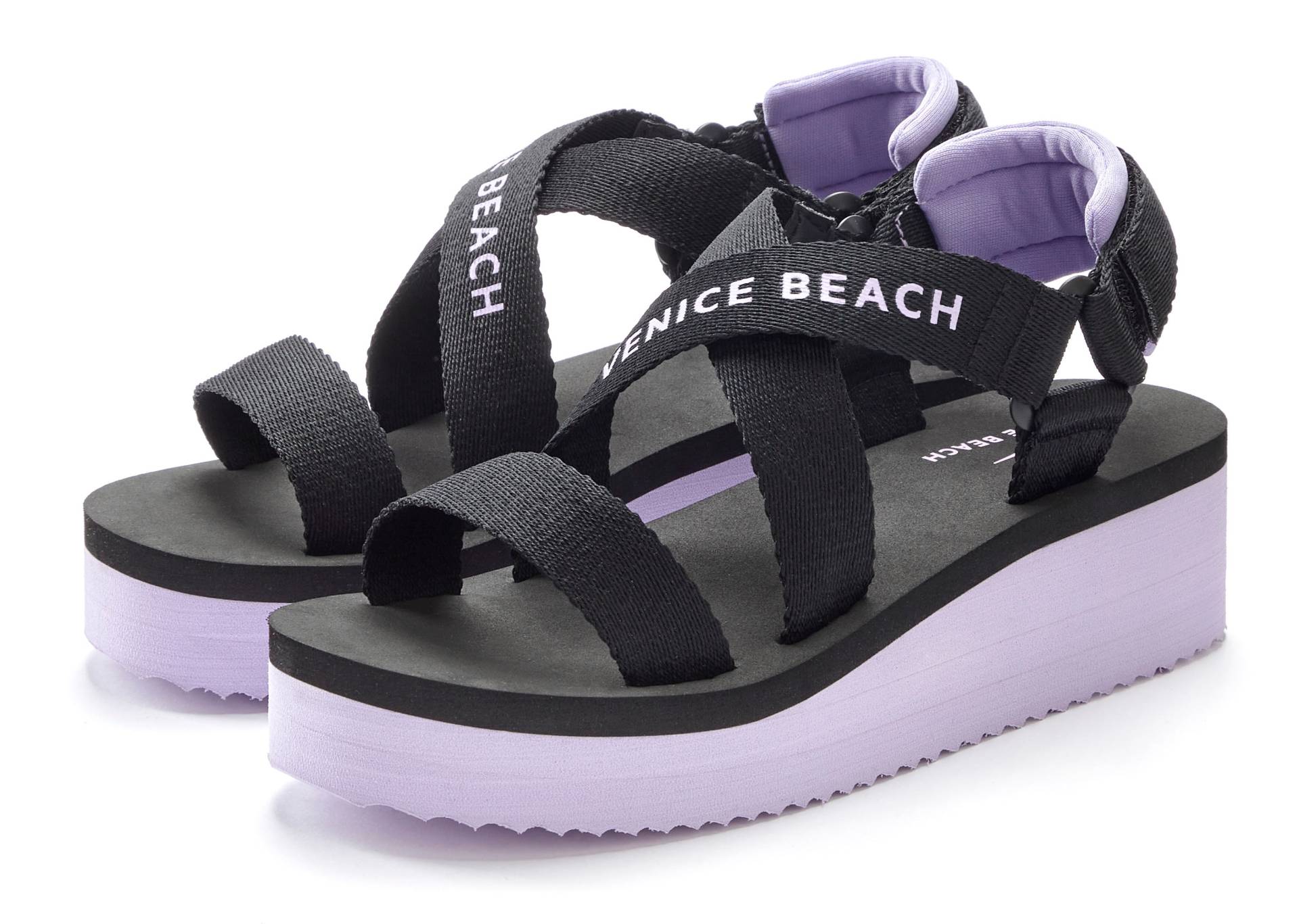 Venice Beach Sandale »Sommerschuh«, Sandalette, Badeschuh, offener Schuh, wasserabweisendes Material VEGAN Venice Beach Sandale »Sommerschuh«, Sandalette, Badeschuh, offener Schuh, wasserabweisendes Material VEGAN von Venice Beach