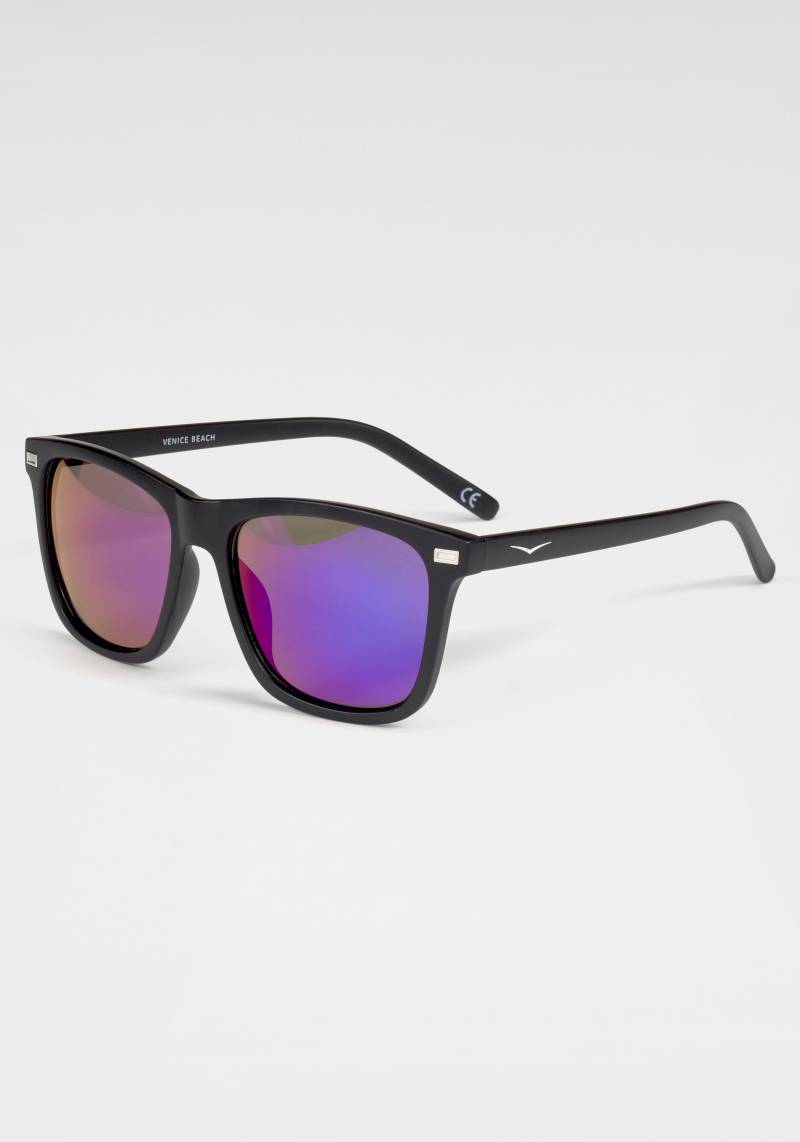 Venice Beach Sonnenbrille, Eckige Vollrandsonnenbrille aus Kunststoff von Venice Beach