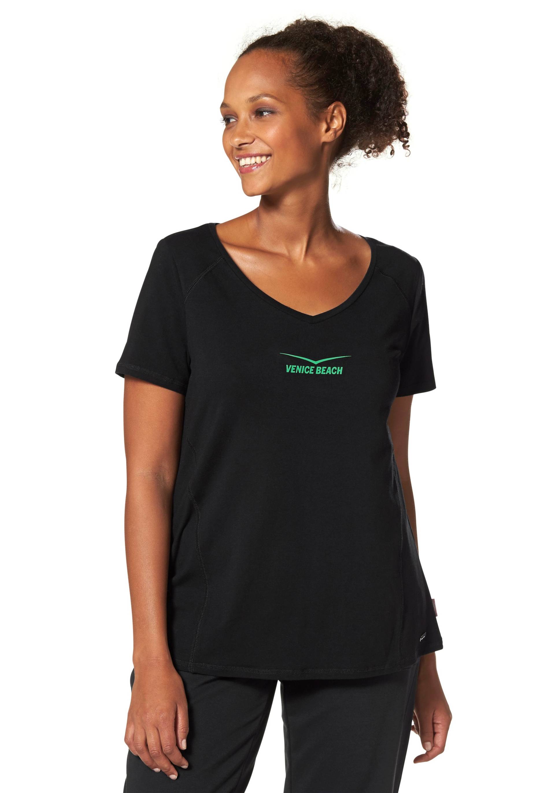 Venice Beach T-Shirt, lockere Passform, elastisches Material von Venice Beach