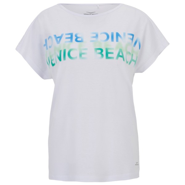 Venice Beach - Women's Tia Drytivity Cotton Touch Light T-Shirt - Funktionsshirt Gr L weiß/grau von Venice Beach