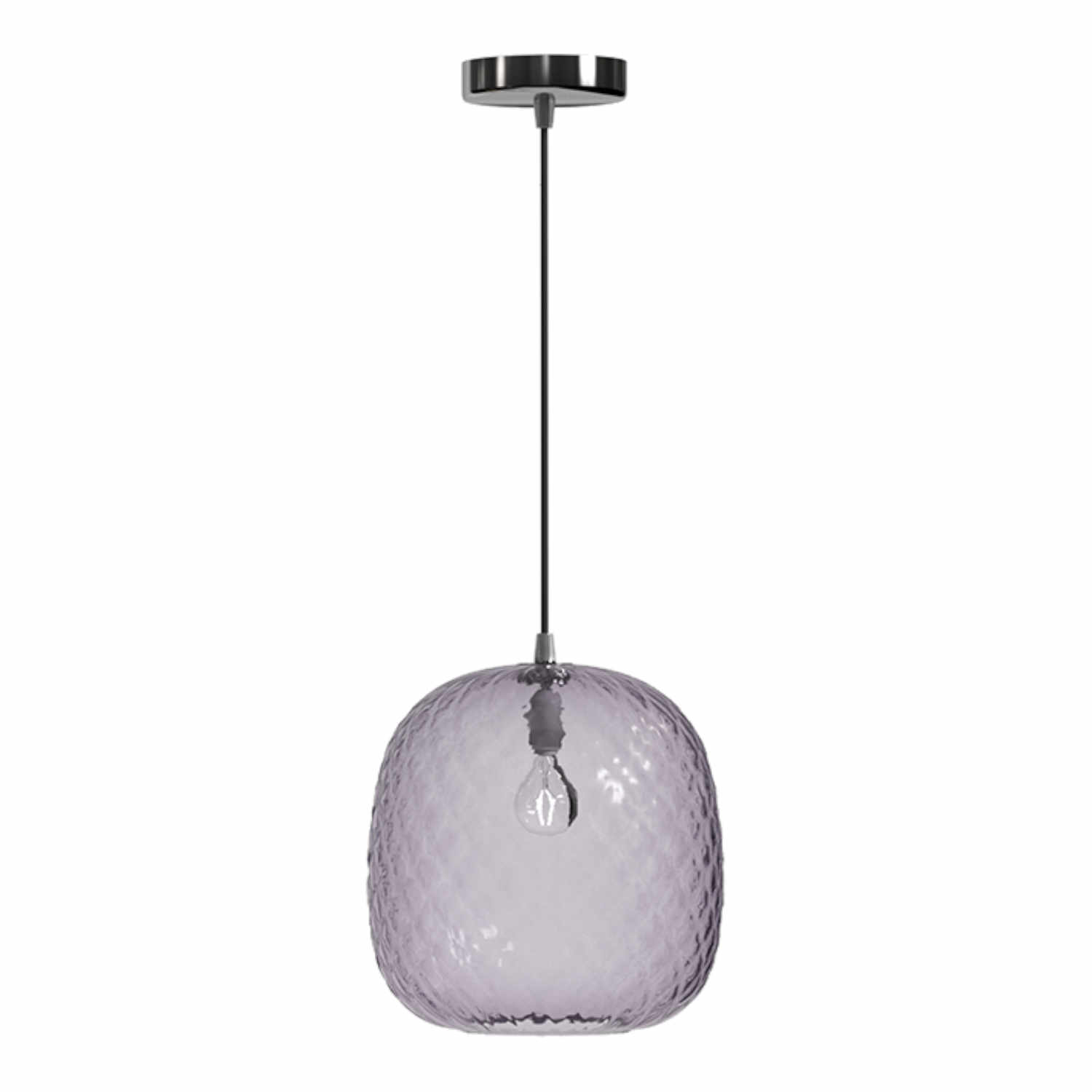 BALLOTON Lamp LED Hängeleuchte, Grösse h. 25 cm, Farbe indigo