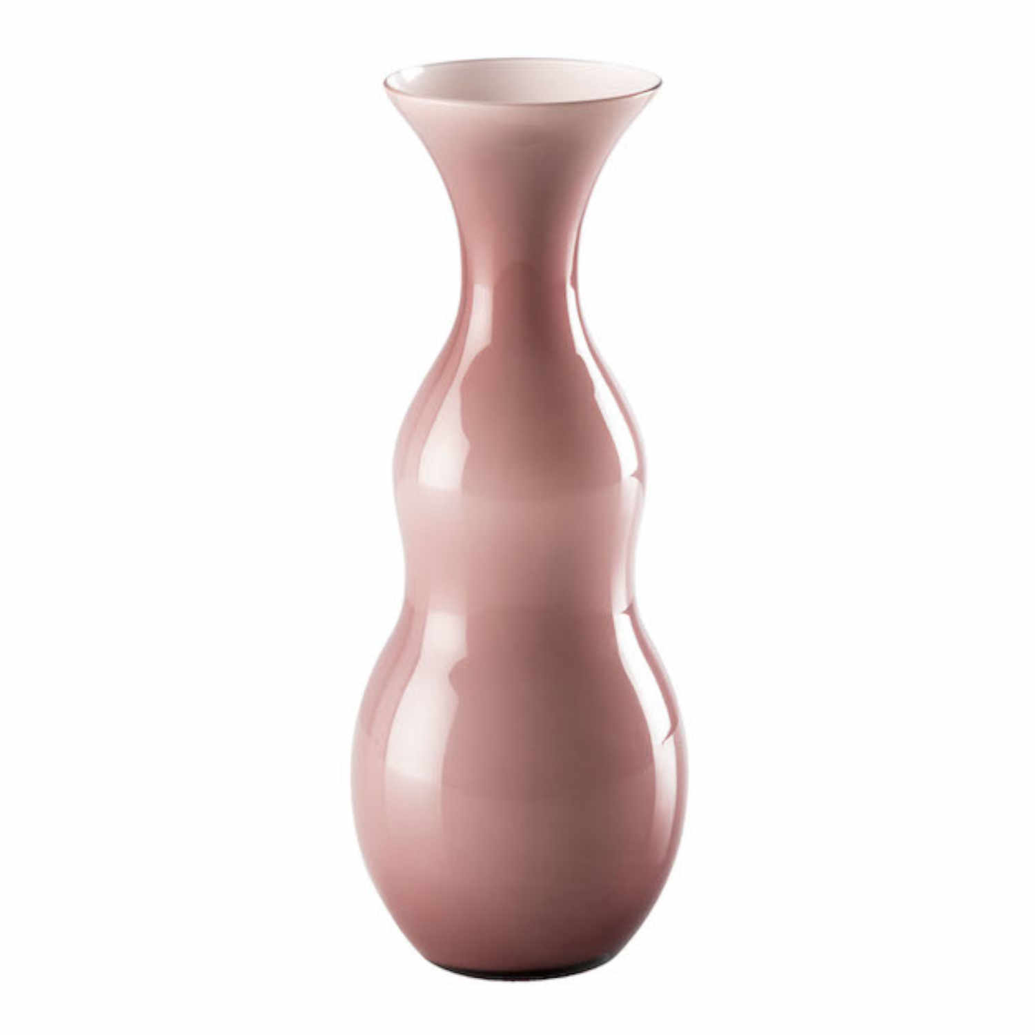 PIGMENTI Vase, Grösse h. 36,5 cm, Farbe opal/amethyst von Venini