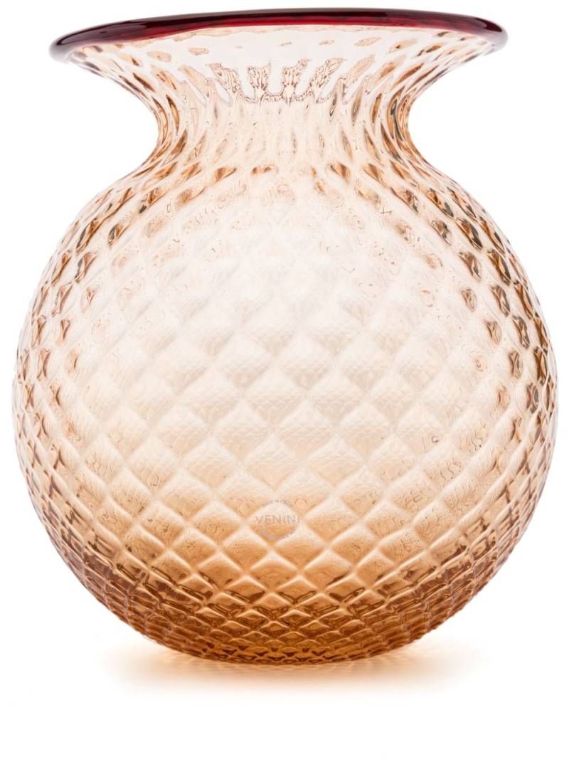 Venini Balloton Fiori glass vase - Neutrals von Venini