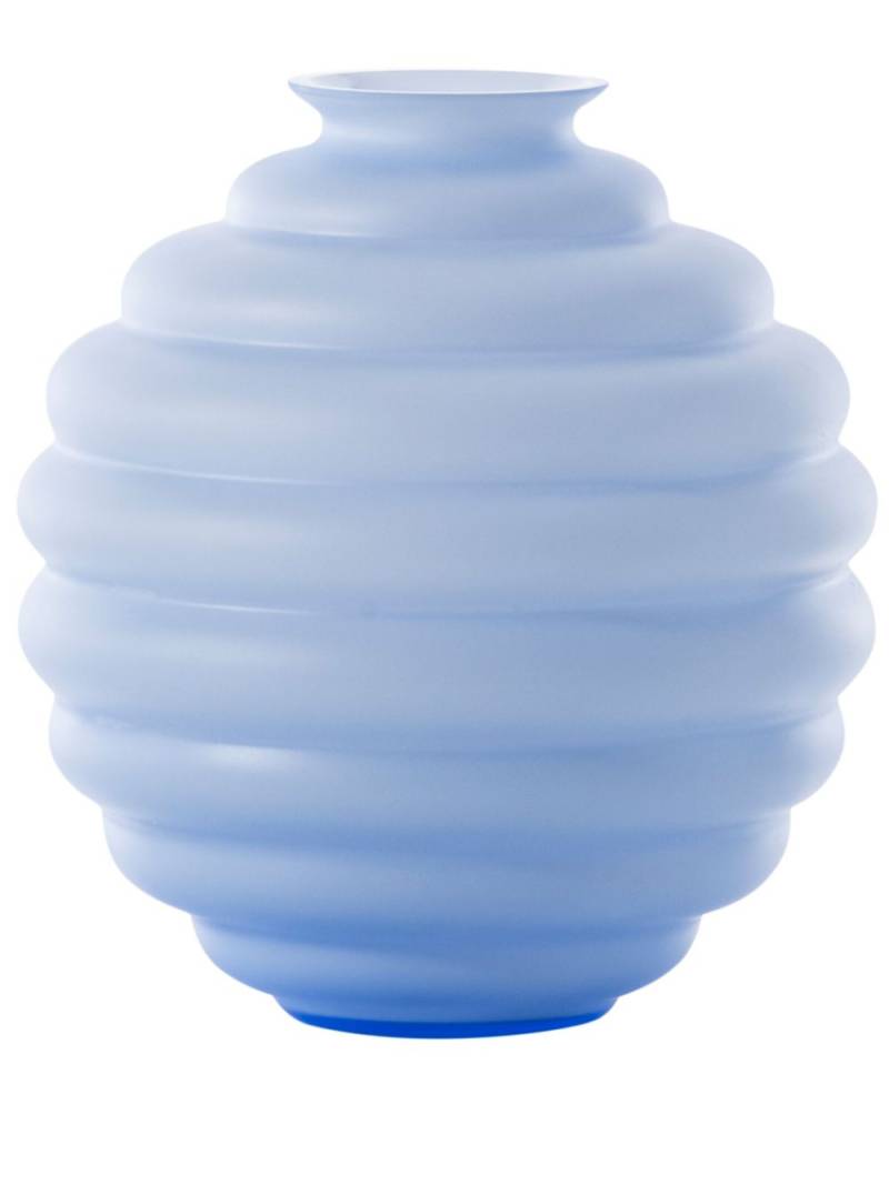 Venini Deco vase (29cm x 26cm) - Blue von Venini