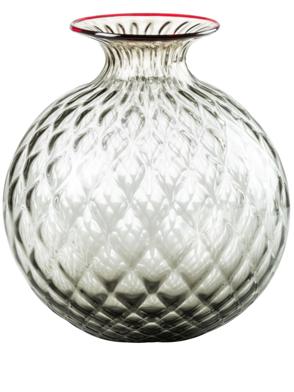 Venini Monofiore Balloton vase (24.5cm x 21.5cm) - Grey von Venini