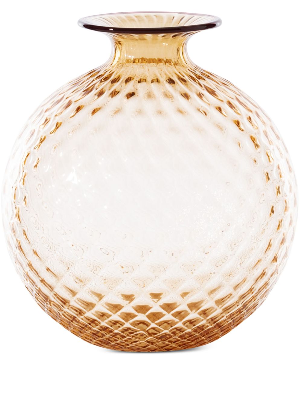 Venini Monofiore Balloton vase (24.5cm x 21.5cm) - Yellow von Venini