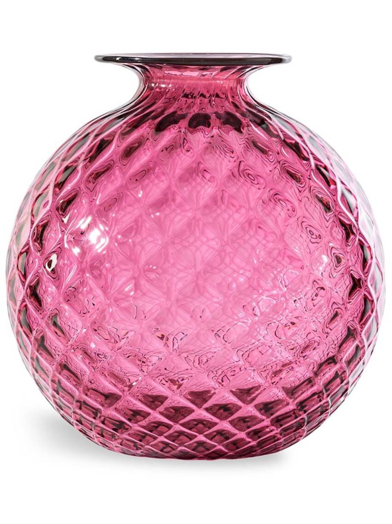 Venini Monofiore transparent-design vase (16.5cm) - Pink von Venini