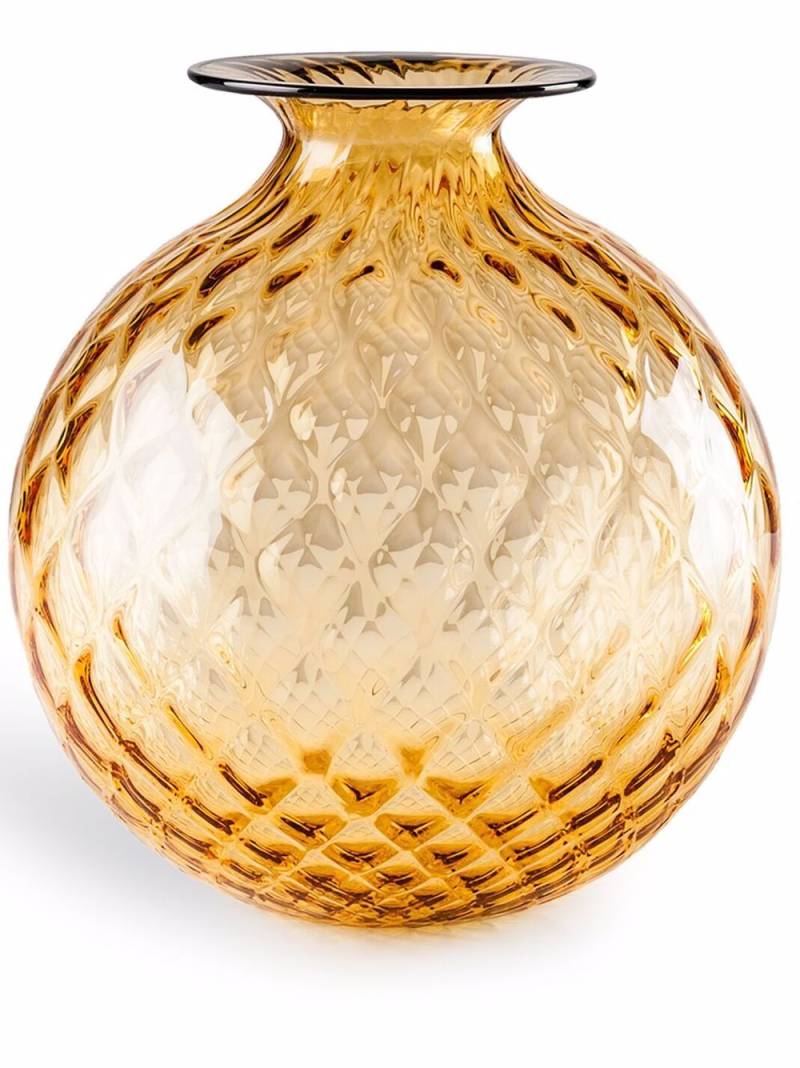 Venini Monofiori glass vase (21cm) - Gold von Venini