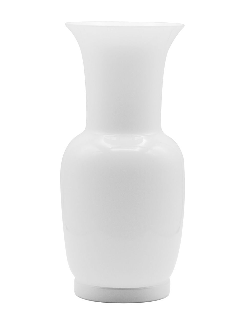 Venini Opalino glass vase (30cm) - White von Venini