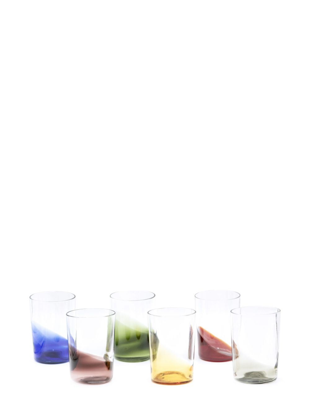 Venini Pezzente glasses (set of six) - Neutrals von Venini