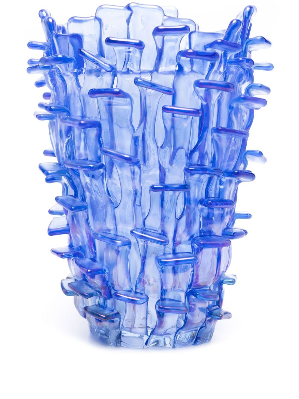 Venini Ritagli sculpted vase (30cm) - Blue von Venini