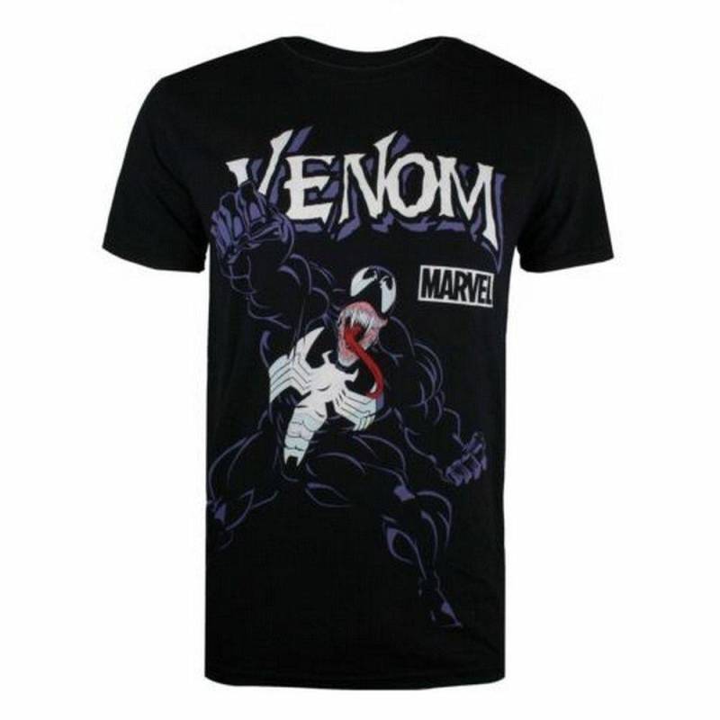 Attack Tshirt Herren Schwarz M von Venom