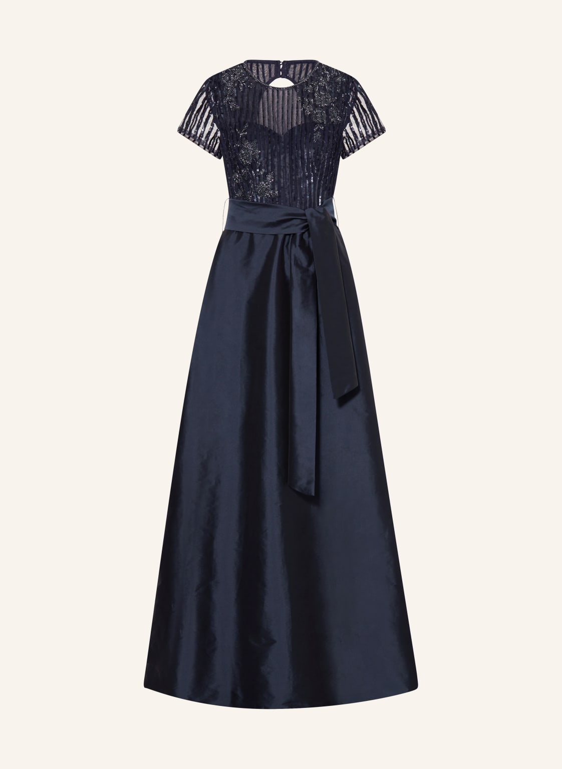 Vera Mont Abendkleid Mit Pailletten Und Schmucksteinen blau von Vera Mont