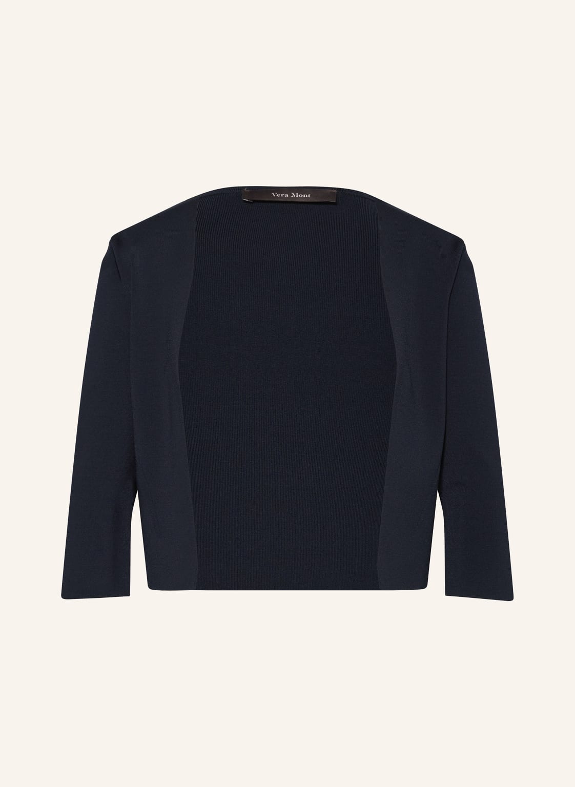 Vera Mont Bolero Mit 3/4-Arm blau Vera Mont Bolero Mit 3/4-Arm blau von Vera Mont