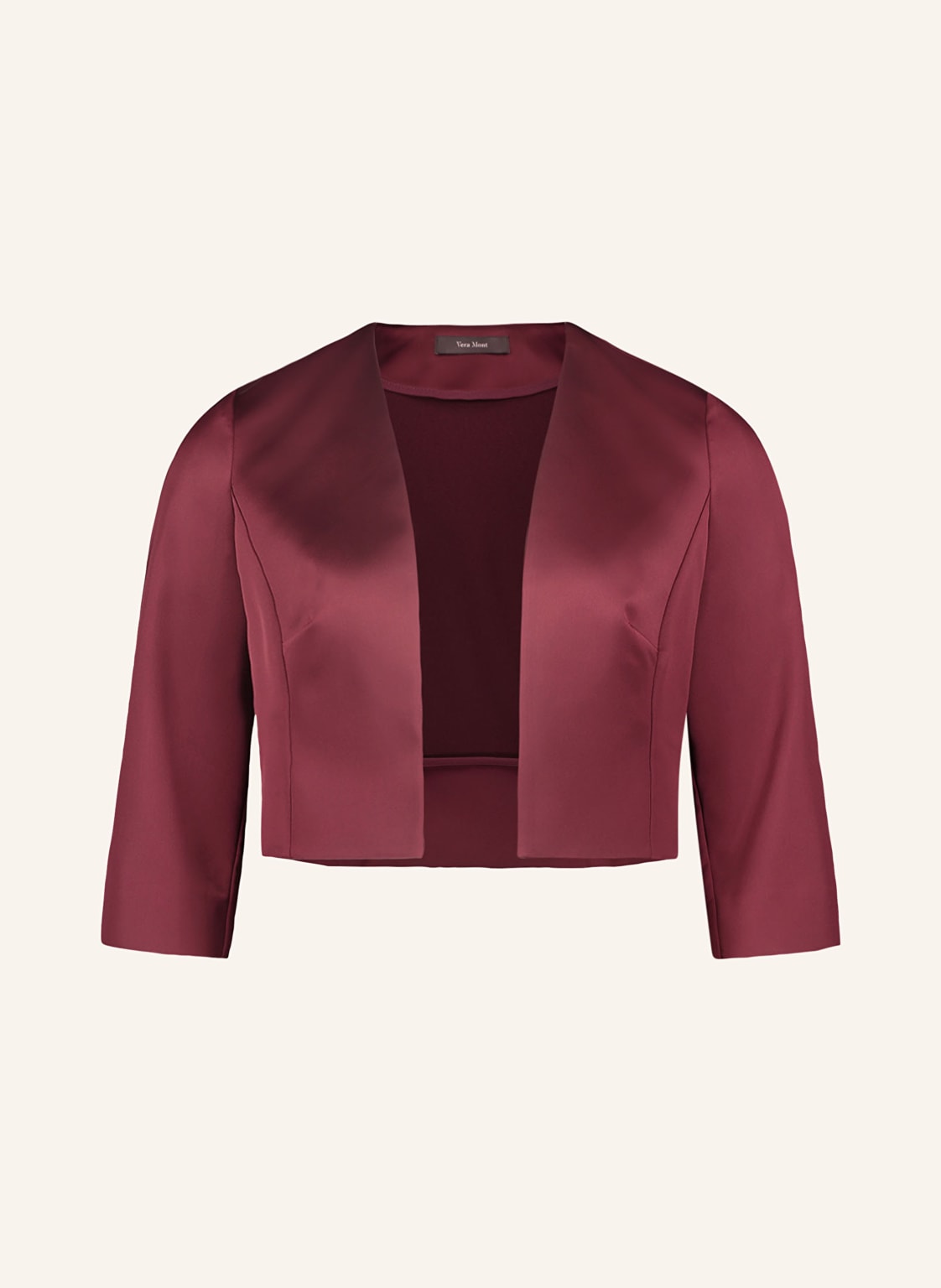 Vera Mont Bolero Mit 3/4-Arm rot Vera Mont Bolero Mit 3/4-Arm rot von Vera Mont