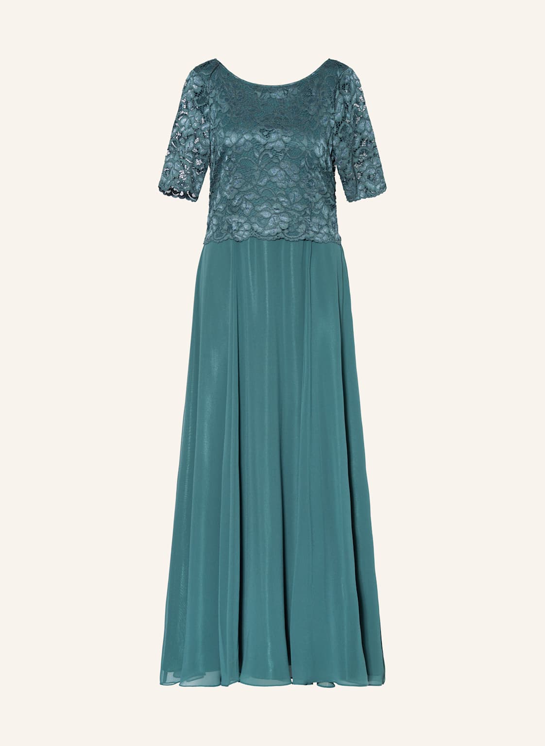 Vera Mont Abendkleid Mit Spitze gruen Vera Mont Abendkleid Mit Spitze gruen von Vera Mont