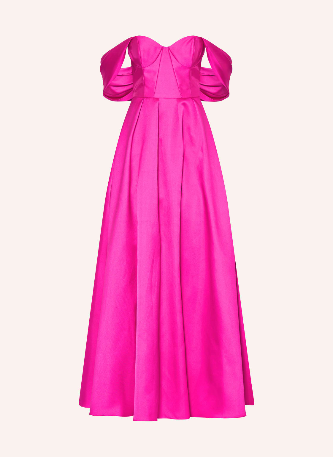 Vera Wang Abendkleid Viktor Aus Satin pink von Vera Wang