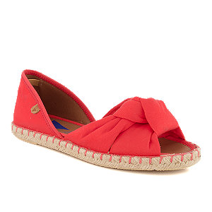 Verbenas Cool Bambu Damen Espadrille Rot von Verbenas