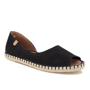 Verbenas Cruz Damen Espadrille Schwarz von Verbenas