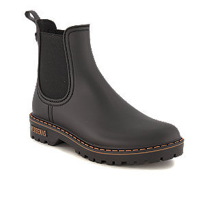 Verbenas Gaudi Countryside Damen Chelsea Gummistiefel Schwarz von Verbenas