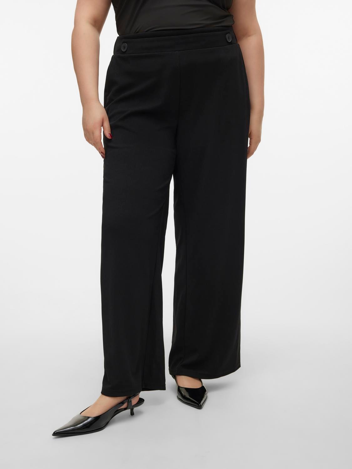 Vero Moda Curve Anzughose »VMCLIVA HW WIDE PANT CUR NOOS« von Vero Moda Curve