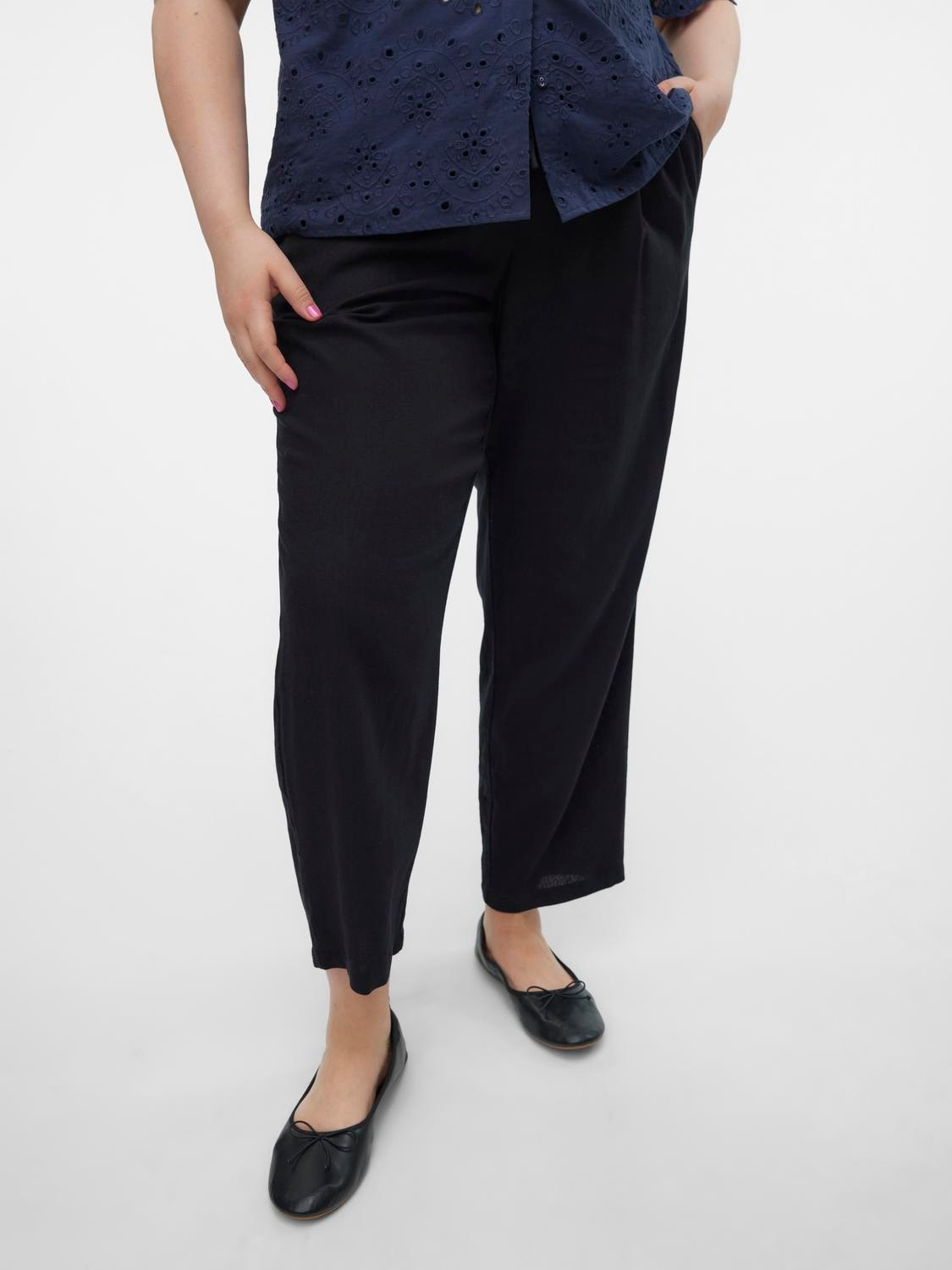 Vero Moda Curve Schlupfhose »VMJESMILO ANKLE PANTS WVN GA NOOS CUR« von Vero Moda Curve