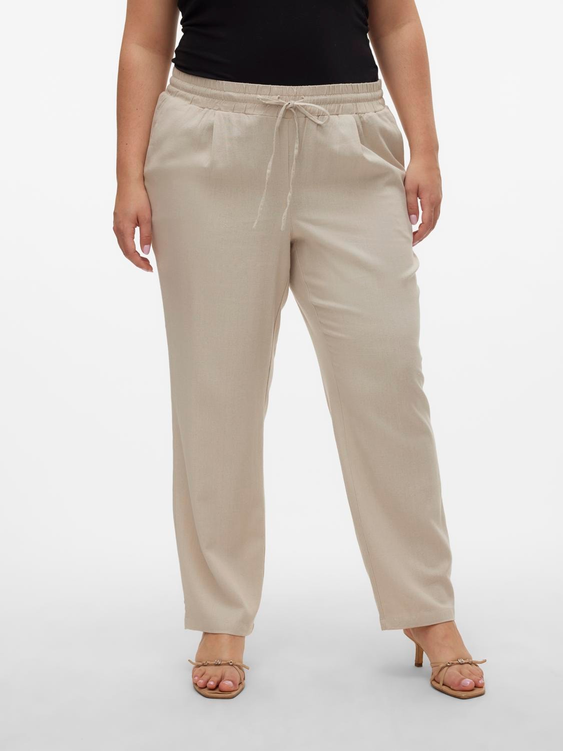 Vero Moda Curve Schlupfhose »VMJESMILO ANKLE PANTS WVN GA NOOS CUR« von Vero Moda Curve