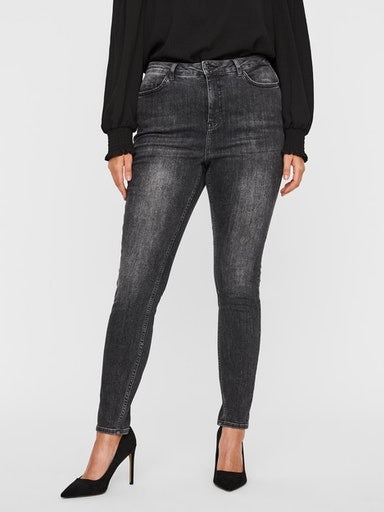 Vero Moda Curve Skinny-fit-Jeans »VMLORA HW SS BL WASH JEANS- K CUR NOOS« von Vero Moda Curve