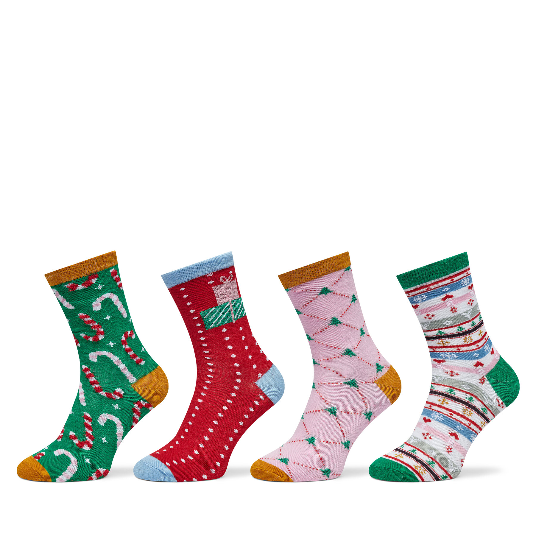 4er-Set hohe Damensocken Vero Moda 10274034 Bunt 4er-Set hohe Damensocken Vero Moda 10274034 Bunt von Vero Moda