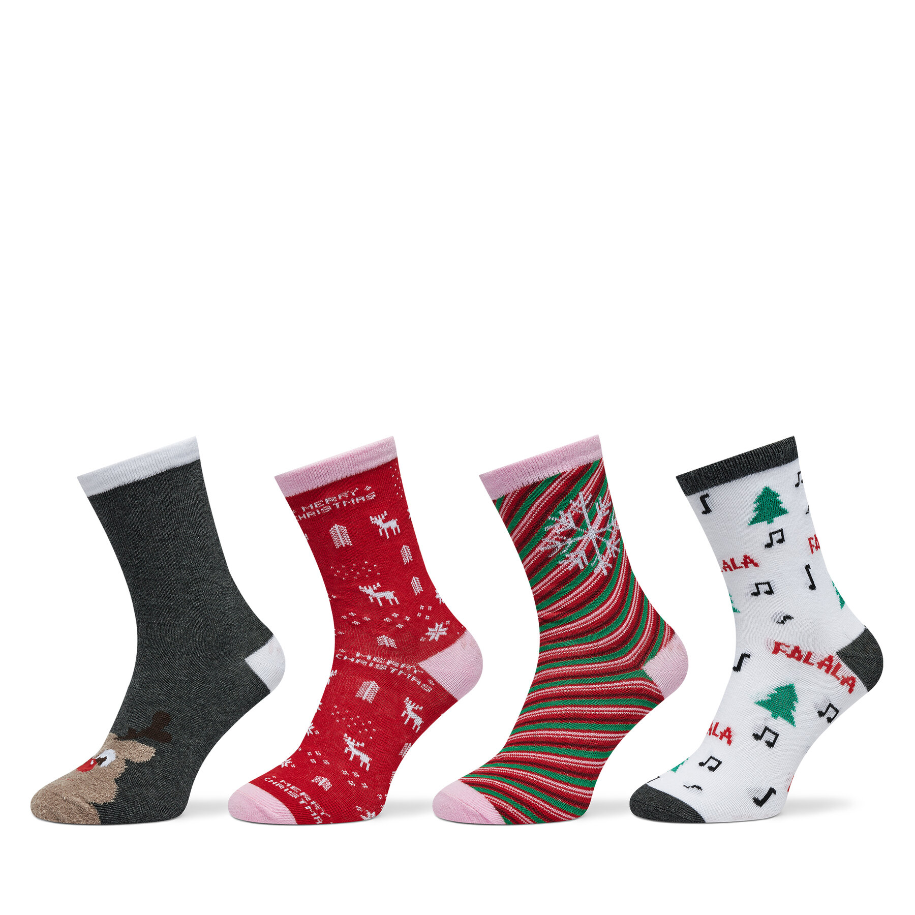 4er-Set hohe Damensocken Vero Moda 10274034 Bunt 4er-Set hohe Damensocken Vero Moda 10274034 Bunt von Vero Moda