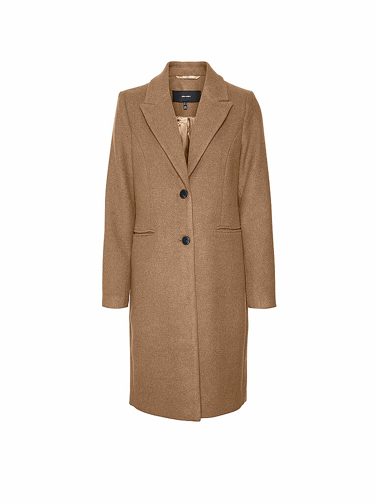 VERO MODA Mantel VMBLAZA  camel | XS von Vero Moda