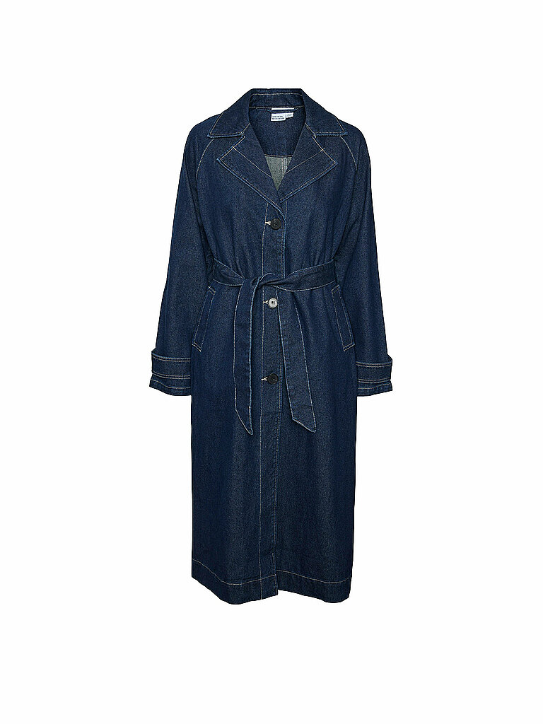 VERO MODA Trenchcoat VMADISON Denim dunkelblau | L von Vero Moda