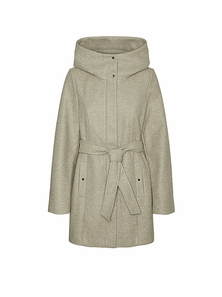 VERO MODA Wollmantel VMPOPLIVA  beige | XL von Vero Moda